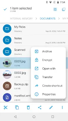 Solid Explorer File Manager Ảnh chụp màn hình 1