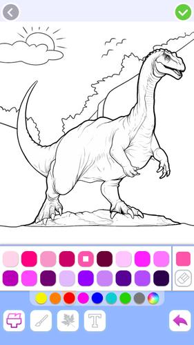 Dino Coloring スクリーンショット 4