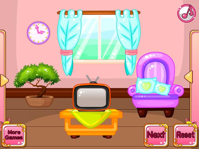 Princess Doll House Decoration Capture d'écran 2