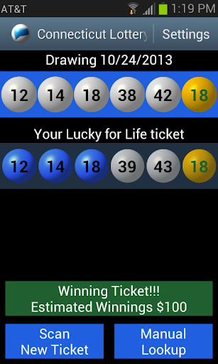 Connecticut Lottery Scanner ဖန်သားပြင်ဓာတ်ပုံ 3