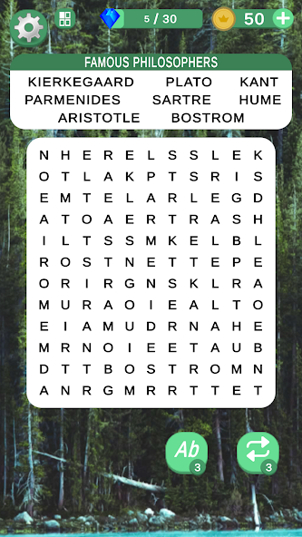 Word Search - Puzzle Game Mod Capture d'écran 2