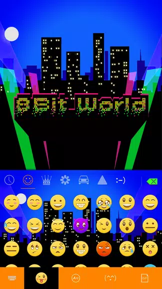 Fundo do Teclado bitworld Captura de tela 2