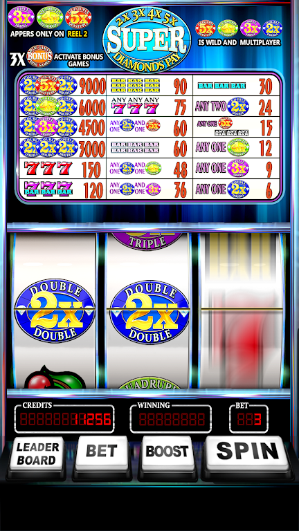 Schermata Free Super Diamonds Pay Slots 2