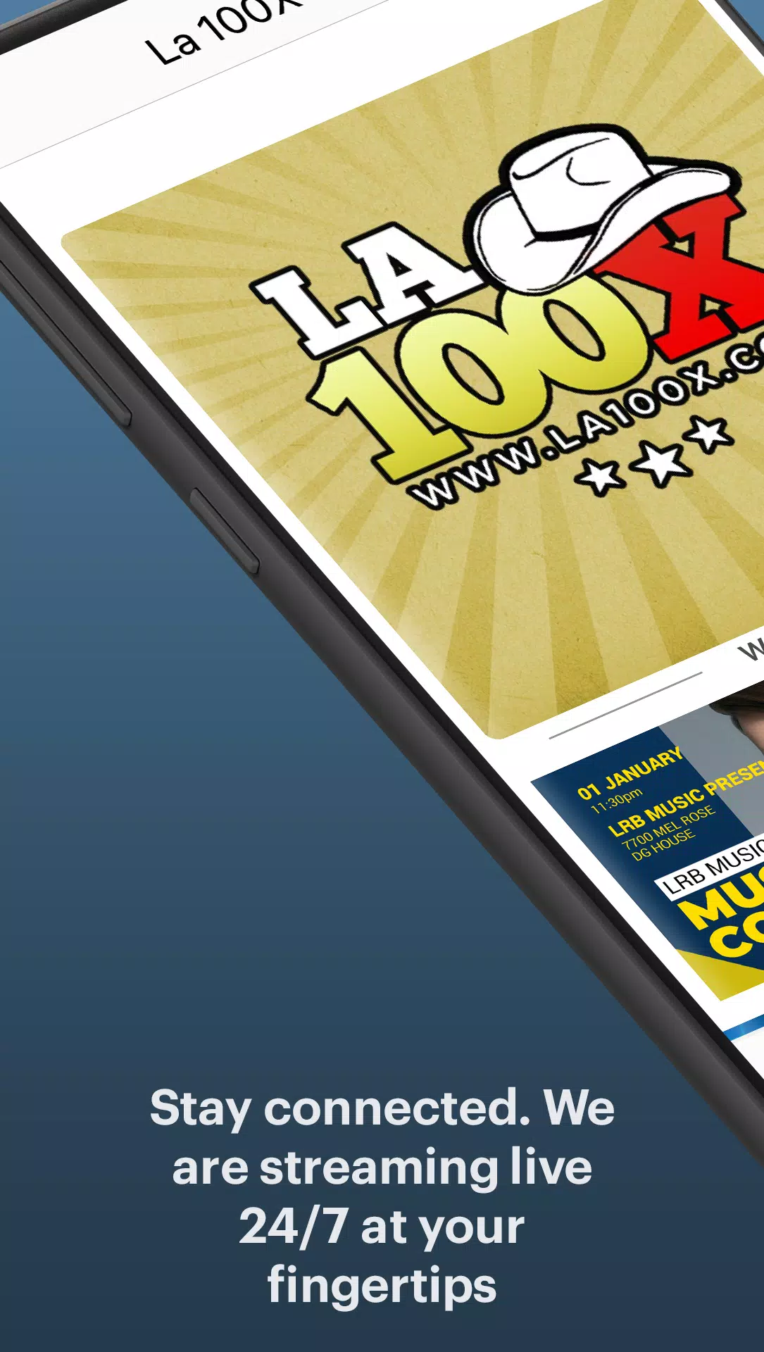 La 100X Radio应用截图第2张