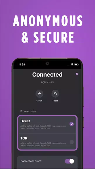 TOR Browser: OrNET Onion Web Capture d'écran 3