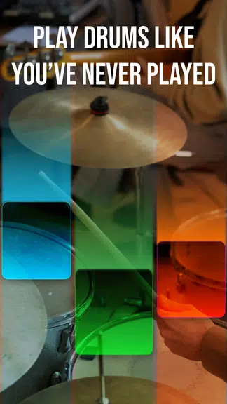 Drum Tiles: drumming game 스크린샷 3