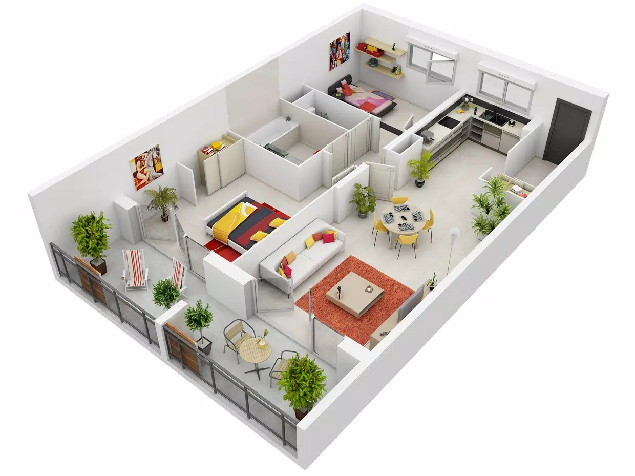 3D House Design Screenshot 2