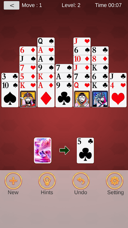 Schermata Crown Solitaire : 300 levels 2