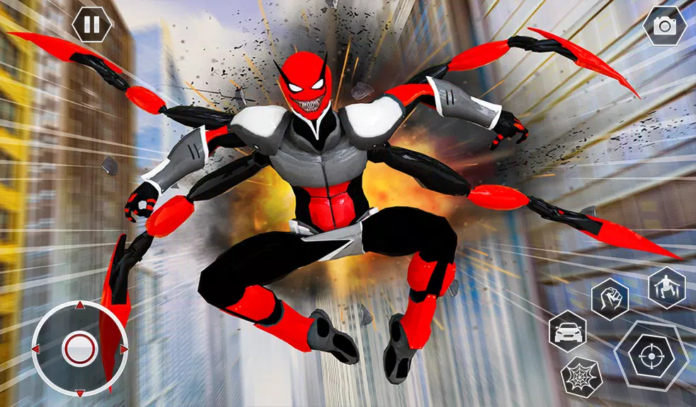 Black Spider Rope SuperHero應用截圖第2張