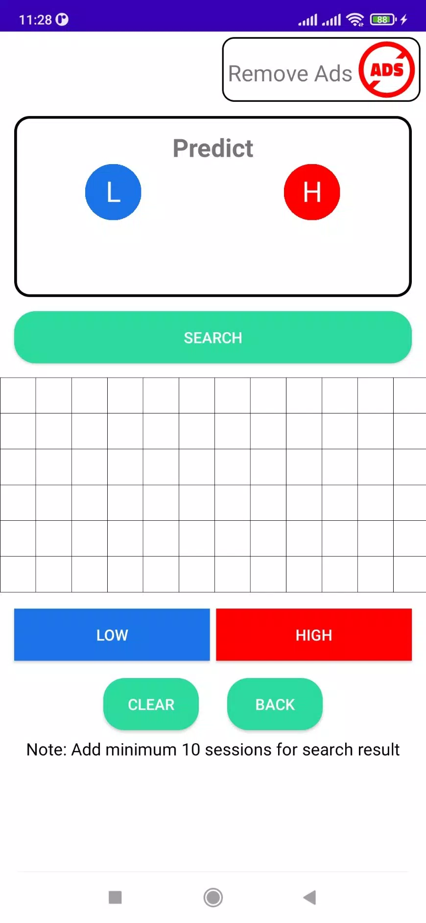 High - Low Predict Tool স্ক্রিনশট 2