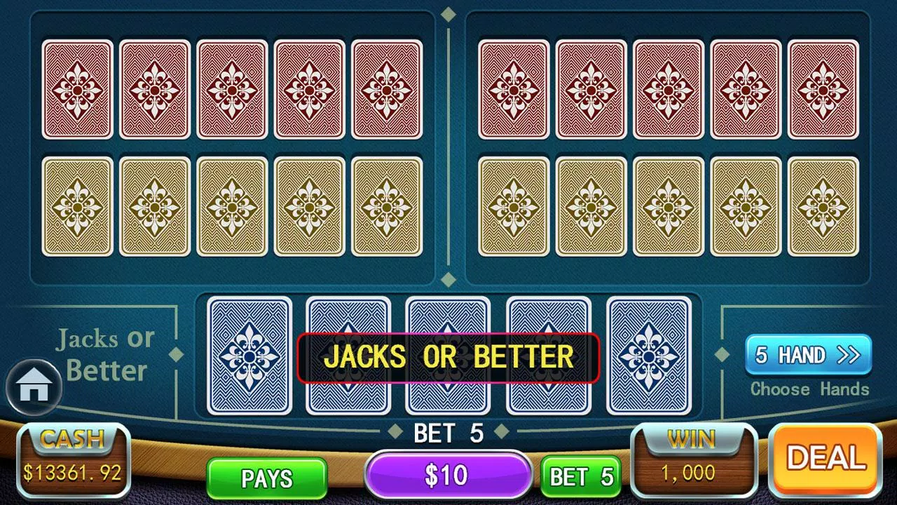 Video Poker Games - Multi Hand應用截圖第4張