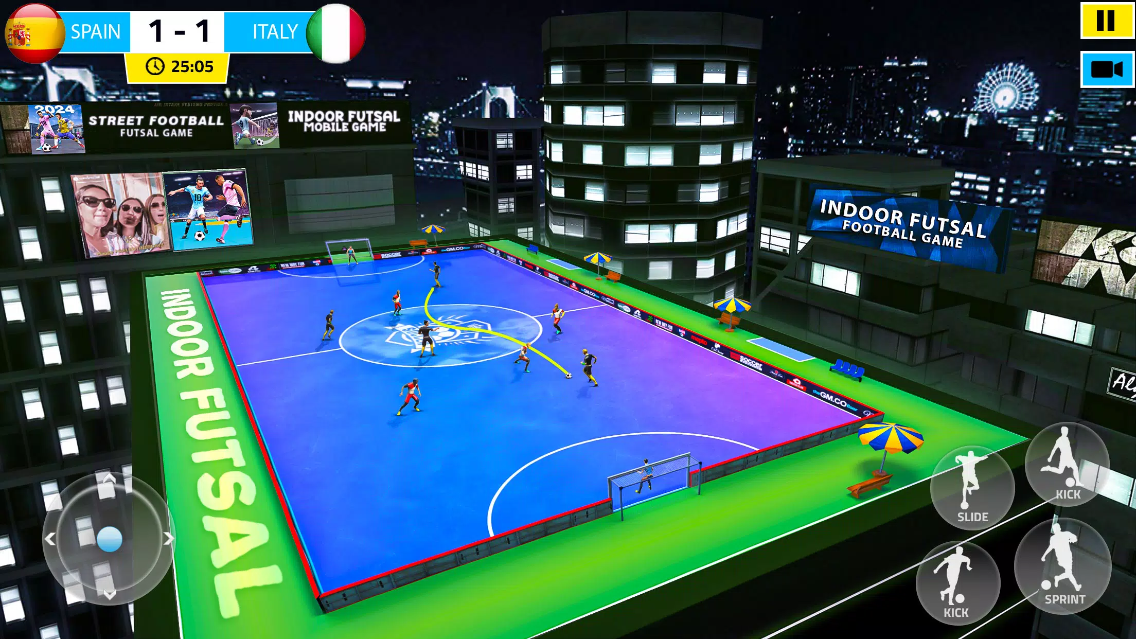 Indoor Futsal: Football Games Captura de pantalla 1