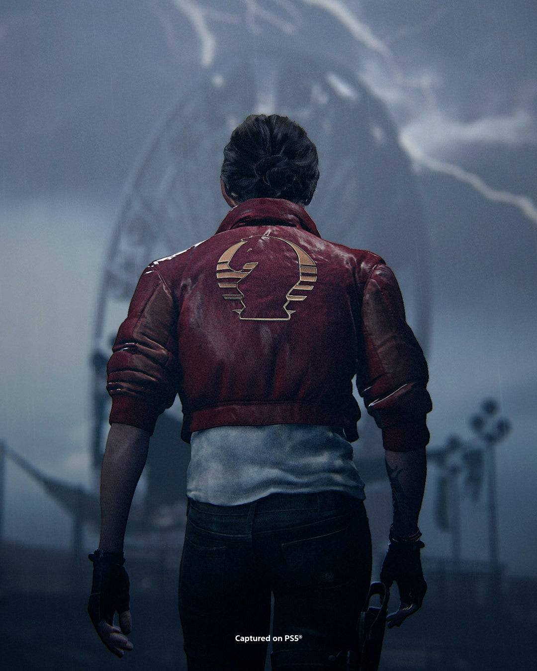 Ellie hat eine neue Haut mit Jordan A. Muns Jacke von Intergalactic: The Ketzer Prophet.