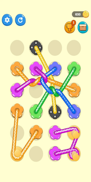 Tangled Line 3D: Knot Twisted স্ক্রিনশট 2