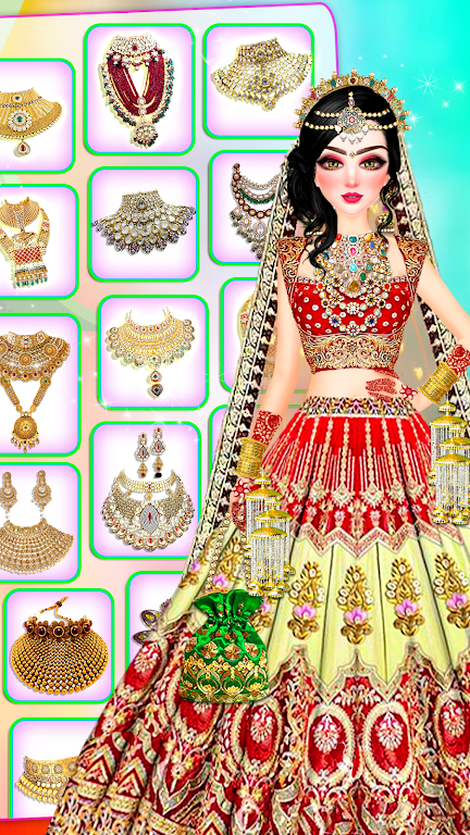 Schermata Indian Bride Dress Up Girl 4