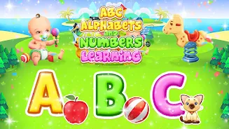 Learn ABC Alphabets & 123 Game ဖန်သားပြင်ဓာတ်ပုံ 1