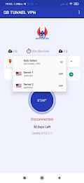 GB TUNNEL VPN - Fast & Secure Capture d'écran 4