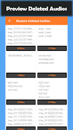 Deleted Audio Recovery Captura de tela 3