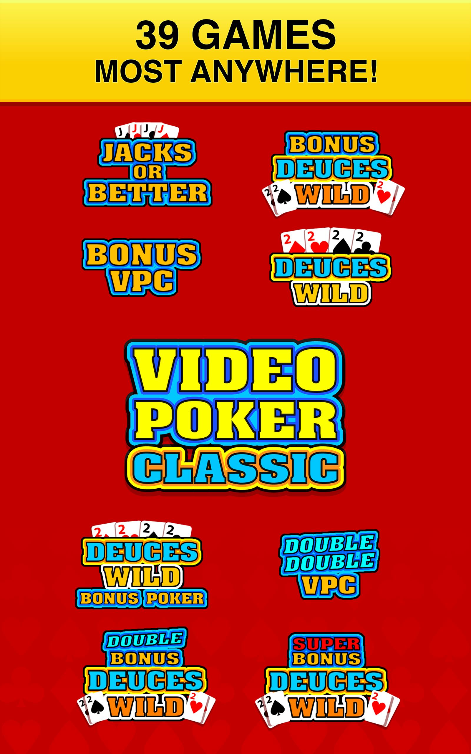 Video Poker Classic ® Ảnh chụp màn hình 2