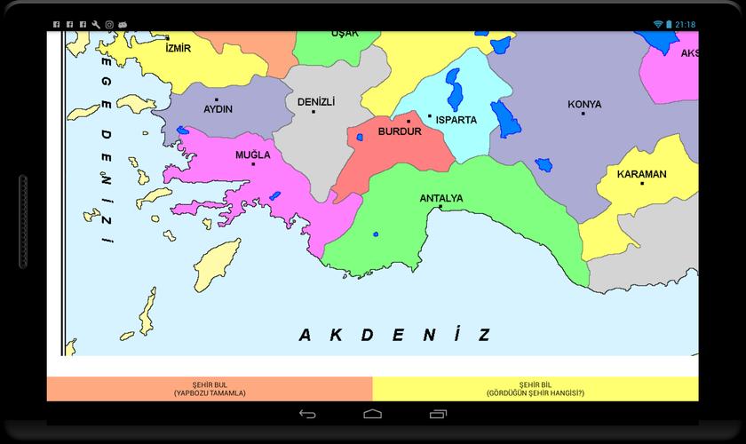 Şehir Bulma Oyunu应用截图第3张