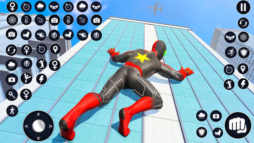 Rope Spider Hero: Spider Games スクリーンショット 2