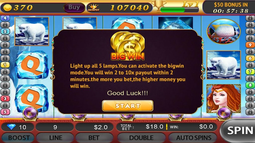 Slots Arctic:Free Slot Machine Screenshot 4