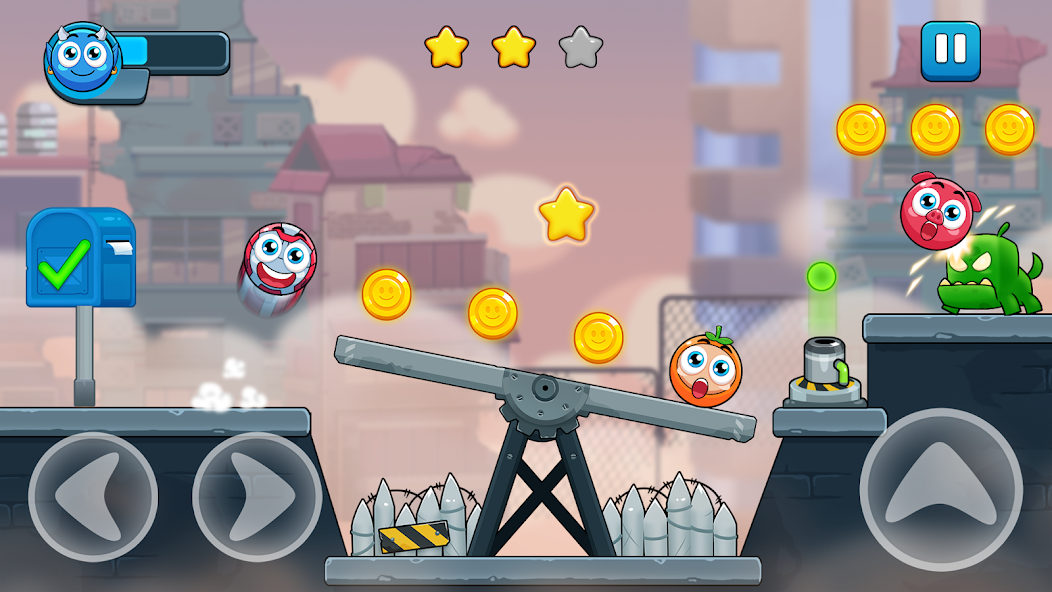 Ball Hero: Zombie city Mod Tangkapan skrin 1