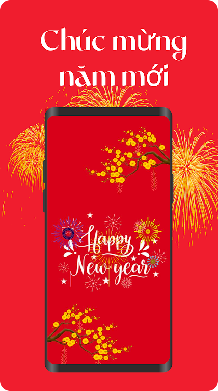 Vietnamese Tet 2025 Countdown Tangkapan skrin 1