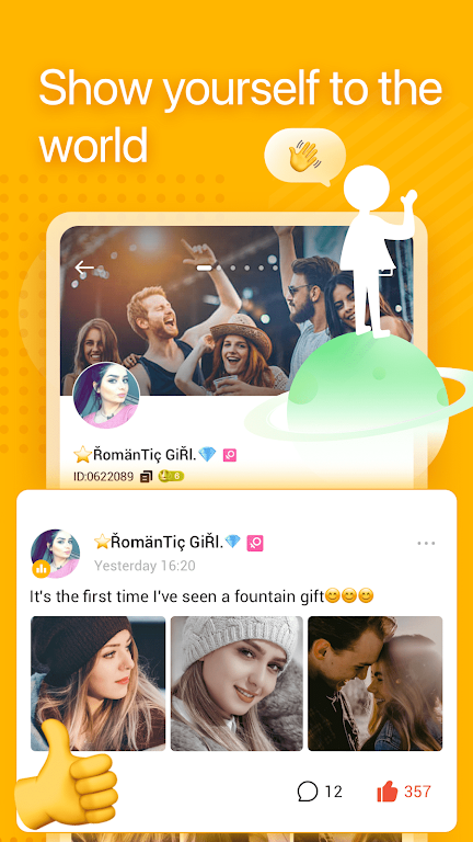 Echo: Live Voice Chat Room APP Schermafbeelding 2