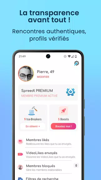 Spreedl : Video Dating Schermafbeelding 3