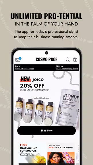 CosmoProf Beauty Captura de pantalla 1
