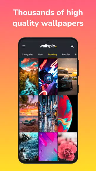 Wallpapers 4K, HD Backgrounds Capture d'écran 1
