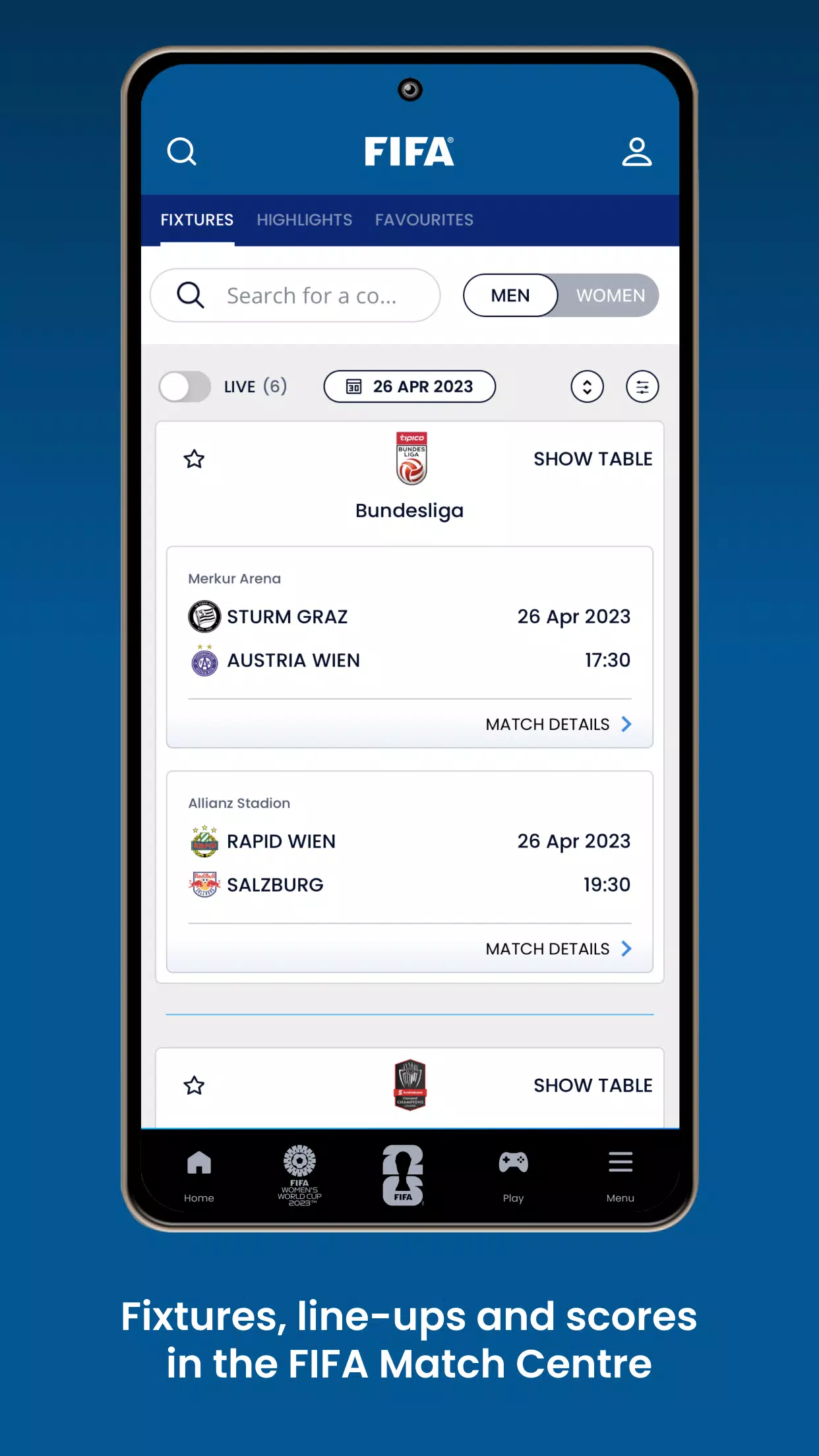 FIFA Official App應用截圖第3張