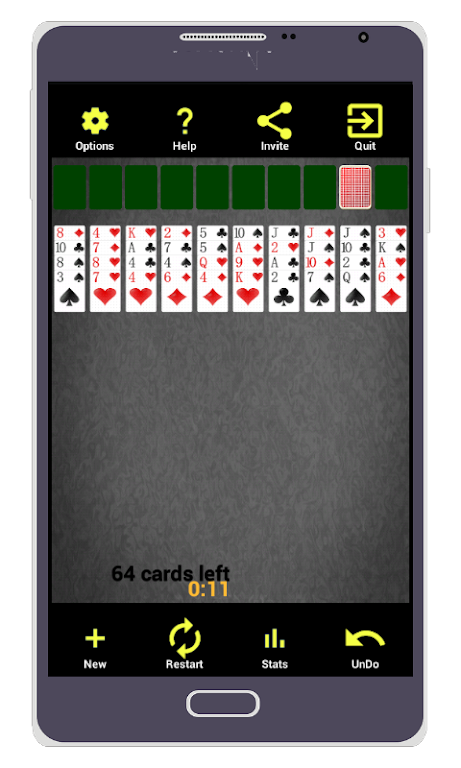 Free Solitaire - Forty Thieves应用截图第2张