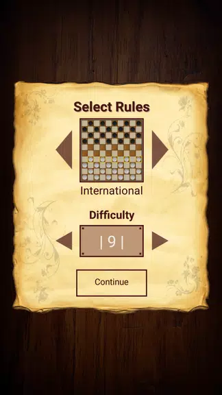 Schermata Imperial Checkers 1