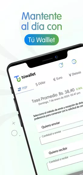 Tú Wallet.io Schermafbeelding 2