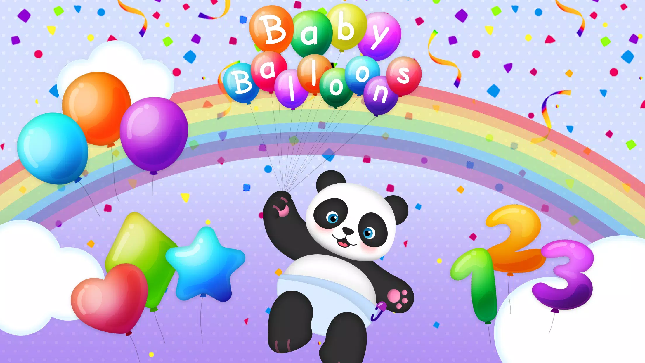 Baby Balloons pop ภาพหน้าจอ 1