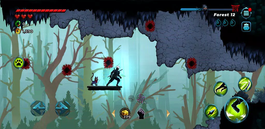 Ninja War: Shadow Adventures ภาพหน้าจอ 3