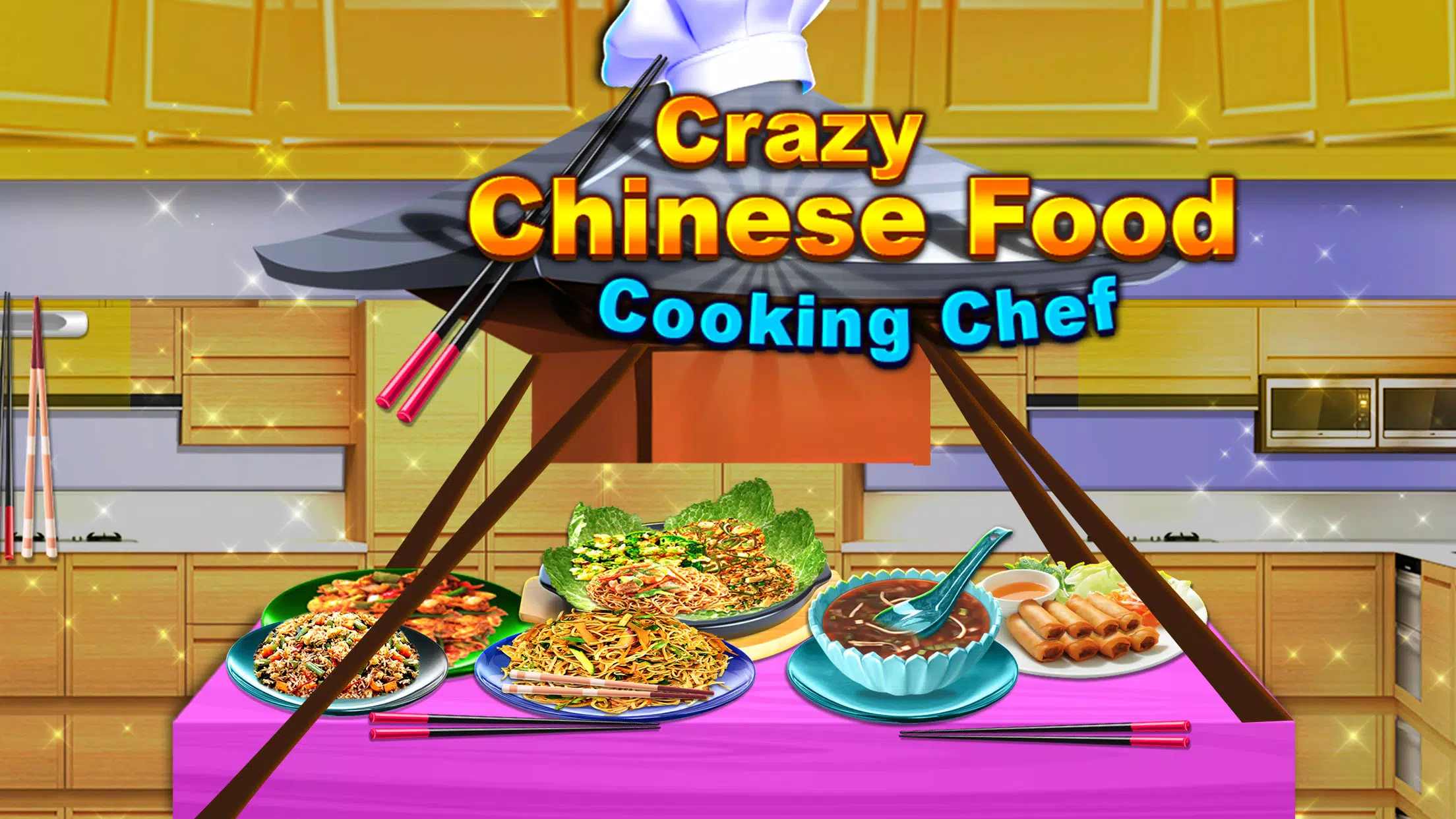 Lunar Chinese Food Maker Game Ekran Görüntüsü 1