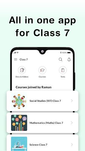 Class 7 CBSE NCERT & Maths App Zrzut ekranu 1