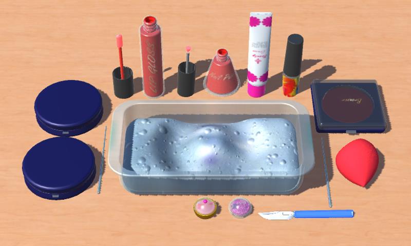 Makeup Slime Game! Relaxation 스크린샷 1