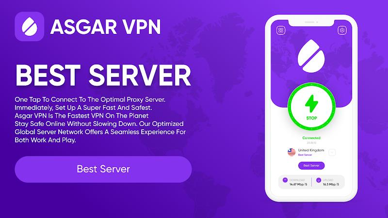 Asgar VPN স্ক্রিনশট 1