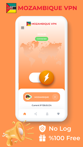 Mozambique VPN - Private Proxy Capture d'écran 3