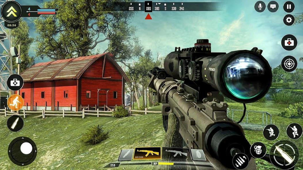 Sniper Game: Shooting Gun Game Mod Ảnh chụp màn hình 2