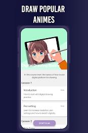 Learn To Draw Anime App スクリーンショット 2