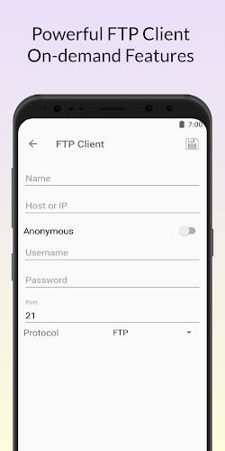 FTP Tool - FTP Server & Client Скриншот 2