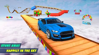 Ramp Car Game: Car Stunt Games Tangkapan skrin 4