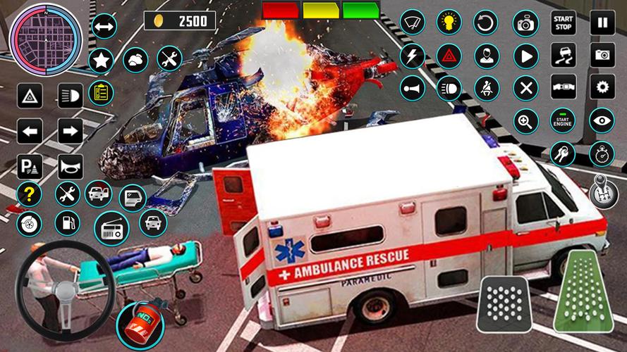 Heli Ambulance Simulator Game應用截圖第4張
