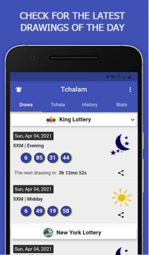 TCHALAM: Lottery with Haitian Spiritual Numbers Captura de pantalla 2