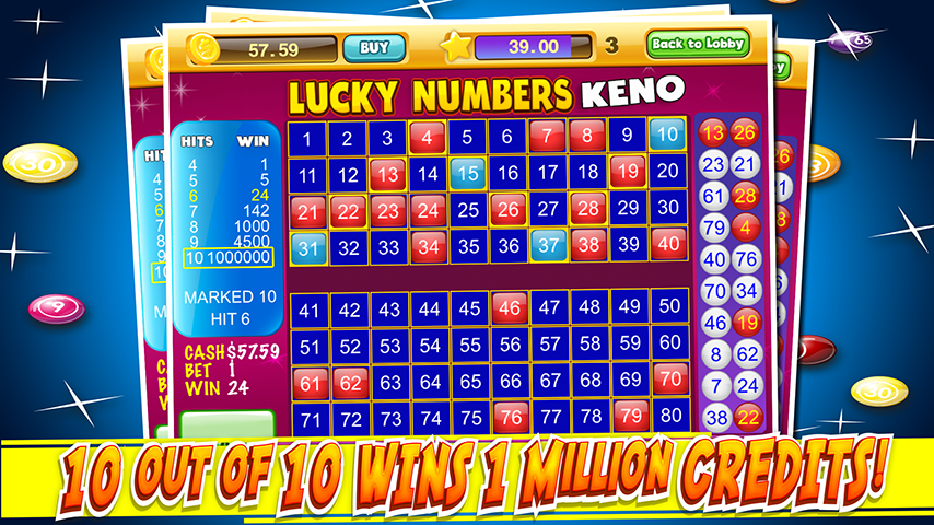 Las Vegas Keno Numbers Free应用截图第1张